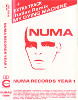 Gary Numan Numa Records Year 1 Cassette 1986